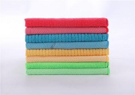 Microfiber Towel With Mesh JY004