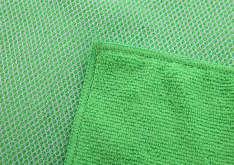 Microfiber Towel With Mesh JY004