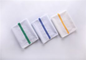 Microfiber color knitted strip Towel JY009C