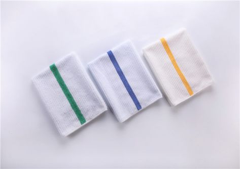 Microfiber color knitted strip Towel JY009C