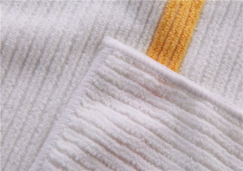 Microfiber color knitted strip Towel JY009C