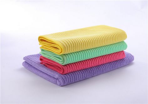 Microfiber Pearl Stripe Towel JY016S
