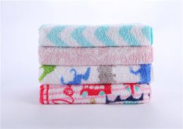 Microfiber Coral Fleece Printed Towel JY019P