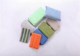 Microfiber Sponge Pad For cleaning dish -03