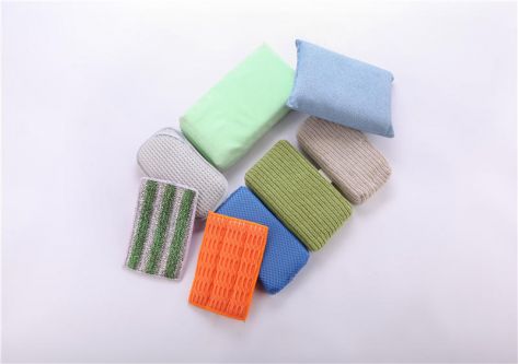 Microfiber Sponge Pad For cleaning dish -03