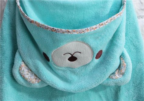 Microfiber kid's Bathrobe  JY-BT016