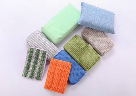 Microfiber Glove and Sponge Pad